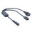 Câble de chargement Compact DC5.5x2.1mm vers USB femelle, pour 1