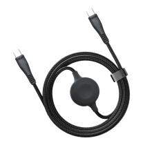 1 m 100 W Typ-C-Ladekabel, kabellose Ladestation für Smartphones