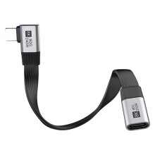 Cable 80Gbps Data Transfer 240W USB C to USB C Cable-side elbow