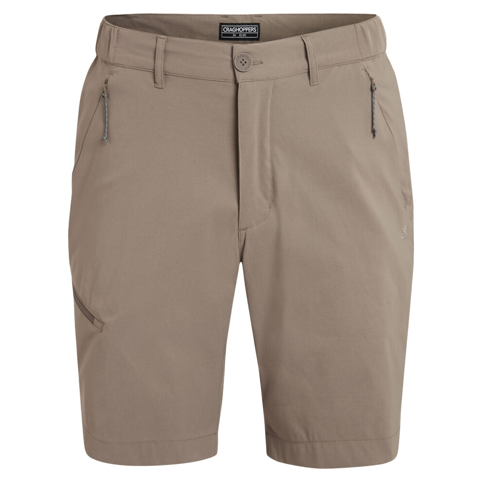 Craghoppers (40R, Pebble) Mens Kiwi Pro Iii Casual Shorts Multicoloured