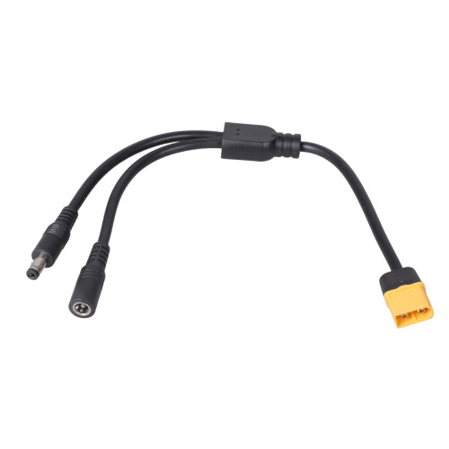 Cordon adaptateur Flexible XT60 à DC5521 pour-prise mâle