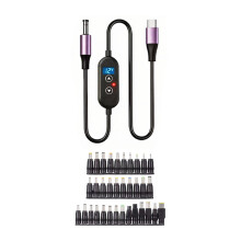 Câble adaptateur secteur de Type C mâle à-Ensemble de 34 pièces