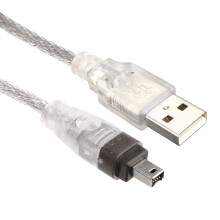 Cordon de données USB à 1394 FireWire pour le-USB vers 1394
