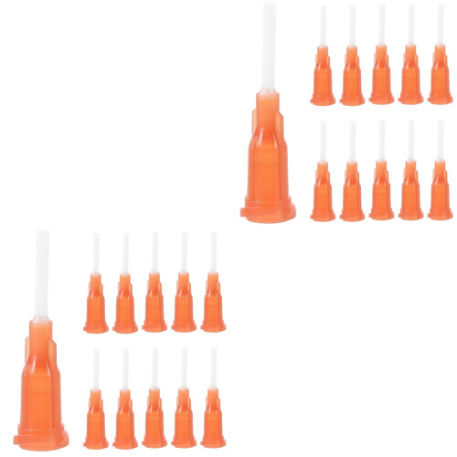 100Pcs Reusable Applicator Needle Tip PP for Adhesive Glue Dispensing 1