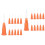 100Pcs Reusable Applicator Needle Tip PP for Adhesive Glue Dispensing 3