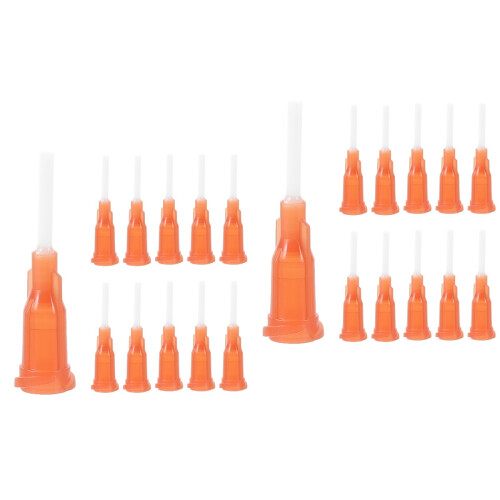 100Pcs Reusable Applicator Needle Tip PP for Adhesive Glue Dispensing 2
