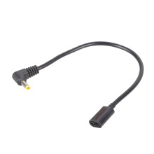 5V USB C Female To 4.0x1.7mm DC4017 Male Adapter Cable-elbow