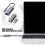 USB 3.0 Type Gigabit Ethernet-adapter Aluminium-usb-poort 3