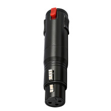 XLR Female to 1/4 6.35mm Female Sound Adapter Professional