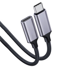 Câble d'extension mâle à femelle de type C, alimentation 100-1m