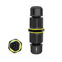 Durability Nylon Silicone 3Pin Screwless Waterproof-1pc