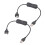 Cordon de commutation USB avec commutateur de commande-Noir 1