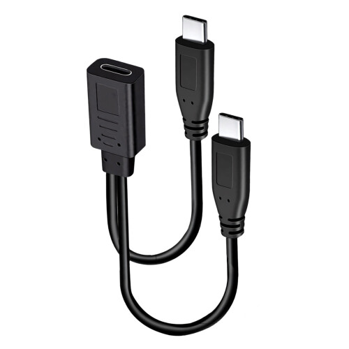 Double Port Type C Chargers Cable For Multiple Devices 5V3A-B