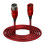 Plugs And Play XLR Cable XLR 3Pin Microphone Cable-1m Red 1
