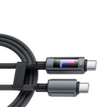 Aluminum Alloy Type C Cable Supporting 100W Fast Charging-2m