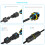 Durability Nylon Silicone 3Pin Screwless Waterproof-1pc 5