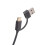 Câble de chargement 2 en 1 USB A Type C à 5.5x2.5mm, ligne de 5