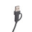 Câble de chargement 2 en 1 USB A Type C à 5.5x2.5mm, ligne de 6