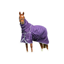 (5', Plum) Shires Highlander Original 100g Horse Turnout Rug & Neck Cover