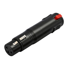 Professionele XLR vrouwelijk naar 1/4 6,35 mm vrouwelijke