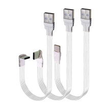 Premium 480Mps USB 2.0 Type C oplaadsnoer met-0,5 m OMHOOG