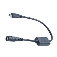5V3A USB C Oplaadkabel DC5.5x2.1mm Vrouw Naar Type C-recht hoofd