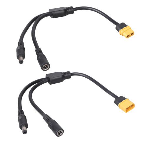 Cordon adaptateur Flexible XT60 à DC5521 pour-prise mâle 1