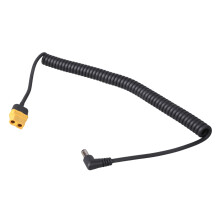 XT60 Male to 5.5x2.5mm Spring Converter Cable for-female plug