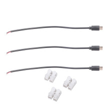 USB C Pigtail-kabel 5V USB Type C-stekker naar-recht hoofd