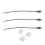 Open End Wire 90 Degree USB Type C Male Plug-straight head 1