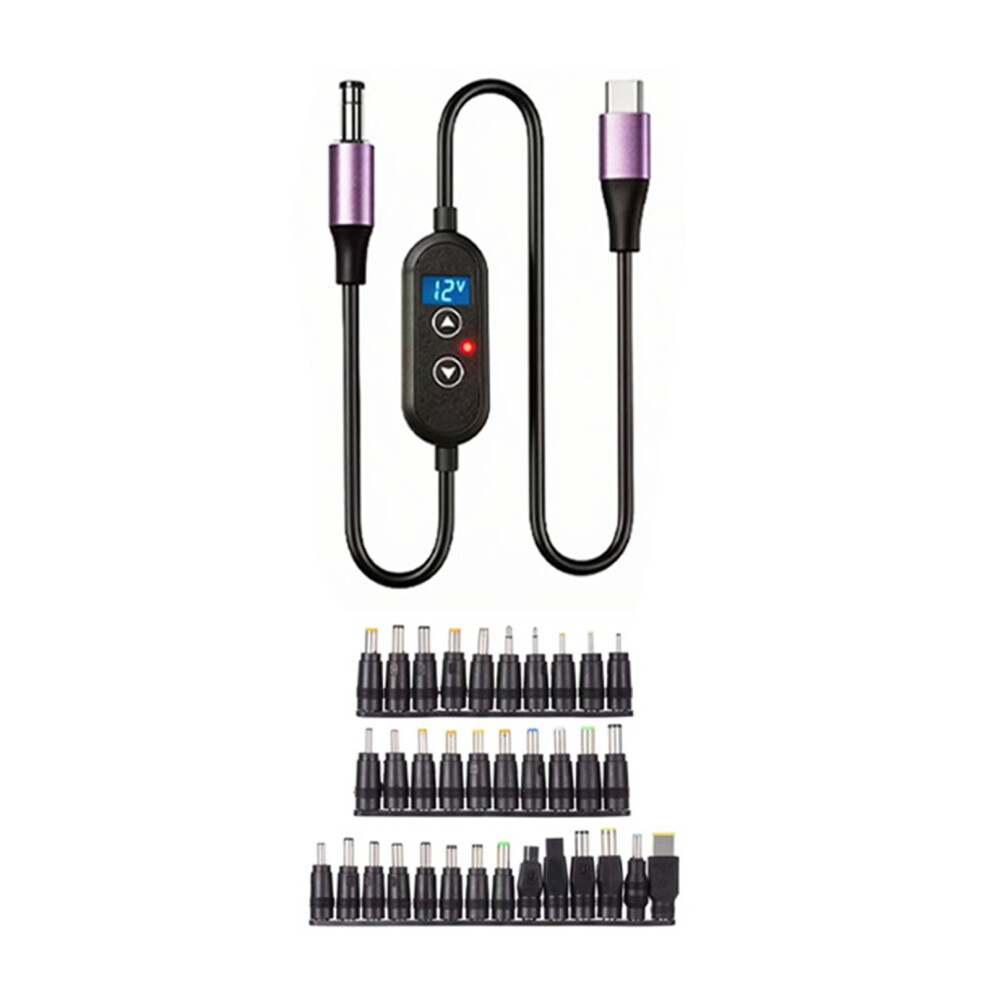 Type C Male To Dc5525 5521 Converter Wire-34 Piece Set 7709000761111