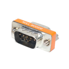 0 Modemstijl Seriële poortadapterkop Mannelijk RS232 Eenvoudige