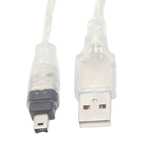 Quality ABS Build USB To 1394 Data Cable For-USB to 1394