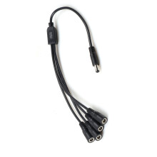 40cm 5521 Power Splitter Cable 5.5x2.1mm Male To-1 for 4