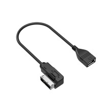 Câble USB musique AMI vers USB femelle, adaptateur de son, fil