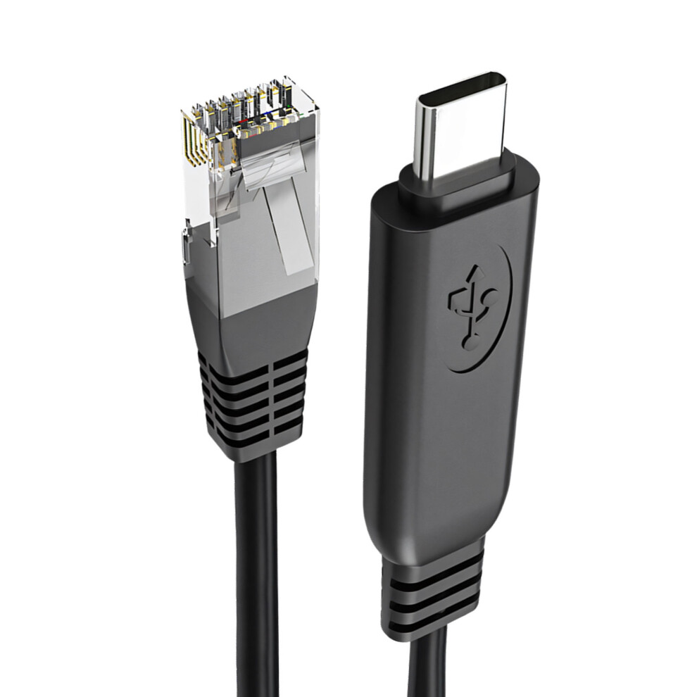 Durability Plastic Usb C To Rj45 Internet-3M Straight Head 7709000760411