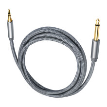 6.35mm 1/4Inch To 1/8Inch Auditory Cable For Studio-7.6 meters