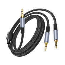 3.5mm Stereo Combiner Adapter for Merging Sound from Two-3m