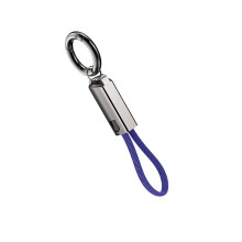 Short USB Type C to Type C Cable 16CM PD65W Fast Charging-blue