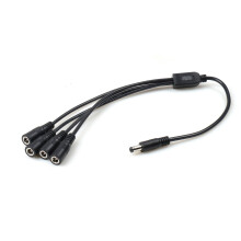 5.5x2.1mm DC5521 Power Splitter 40cm 1 to 2 3 4 Output-1 for 4
