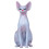 Grey Hairless Cat Figurine Plastic Educational Toy 1 Pack 4