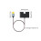 Stabile schnelle USB-Ethernet-Adapter 100 Mbit/s mit 4