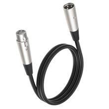 Microphone Cable Professional XLR 3Pin Male to Female-1m