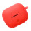 Soft Silicone Case Cover for Dedicated Earphone Case Secure-Red 1