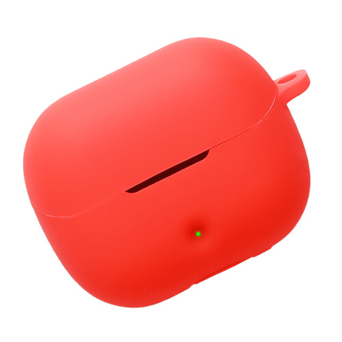 Soft Silicone Case Cover for Dedicated Earphone Case Secure-Red