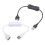 USB-Umschaltkabel mit Stromsteuerung, Umschalter,-Weiß 2