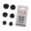 Couvre-écouteurs en silicone souple, multi-tailles, prise-Noir 1
