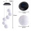 Solar Crystal Ball Wind Chime Outdoor Decorative Light 3