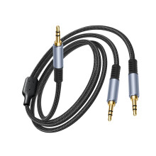 Insert and Play 3.5mm TRS Cable Adapter for Simultaneous-2m