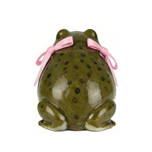 Flexible Cartoon Protective Case For Wireless-Cyan with bow
